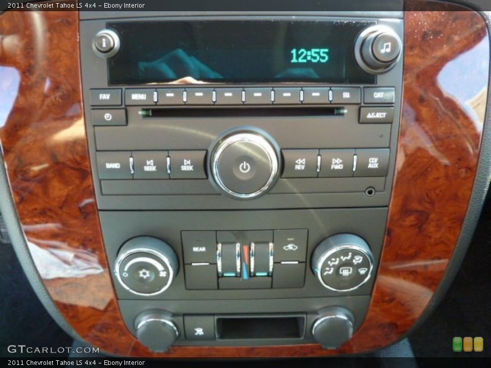 Ebony Interior Controls for the 2011 Chevrolet Tahoe LS 4x4 #38059001