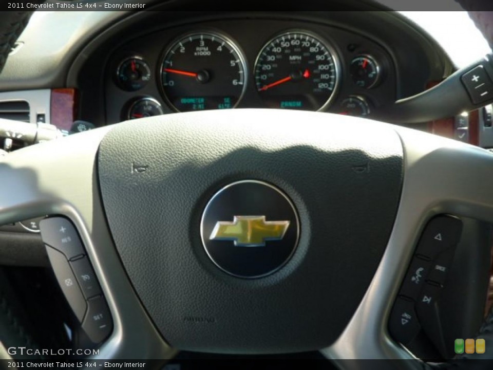 Ebony Interior Controls for the 2011 Chevrolet Tahoe LS 4x4 #38059017