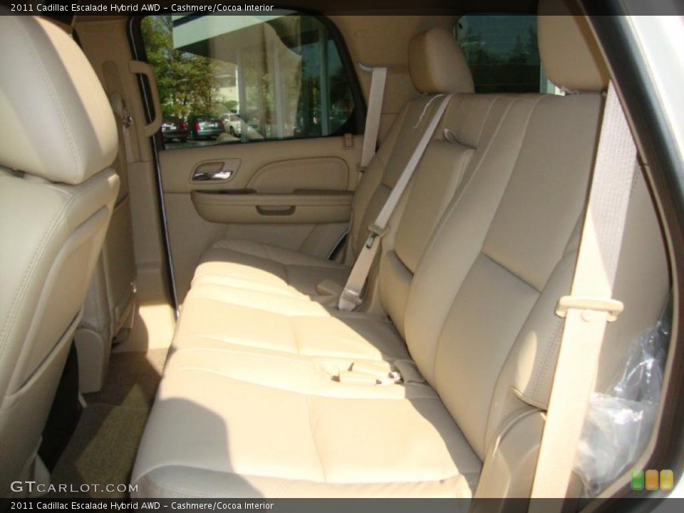 Cashmere/Cocoa Interior Photo for the 2011 Cadillac Escalade Hybrid AWD #38059185