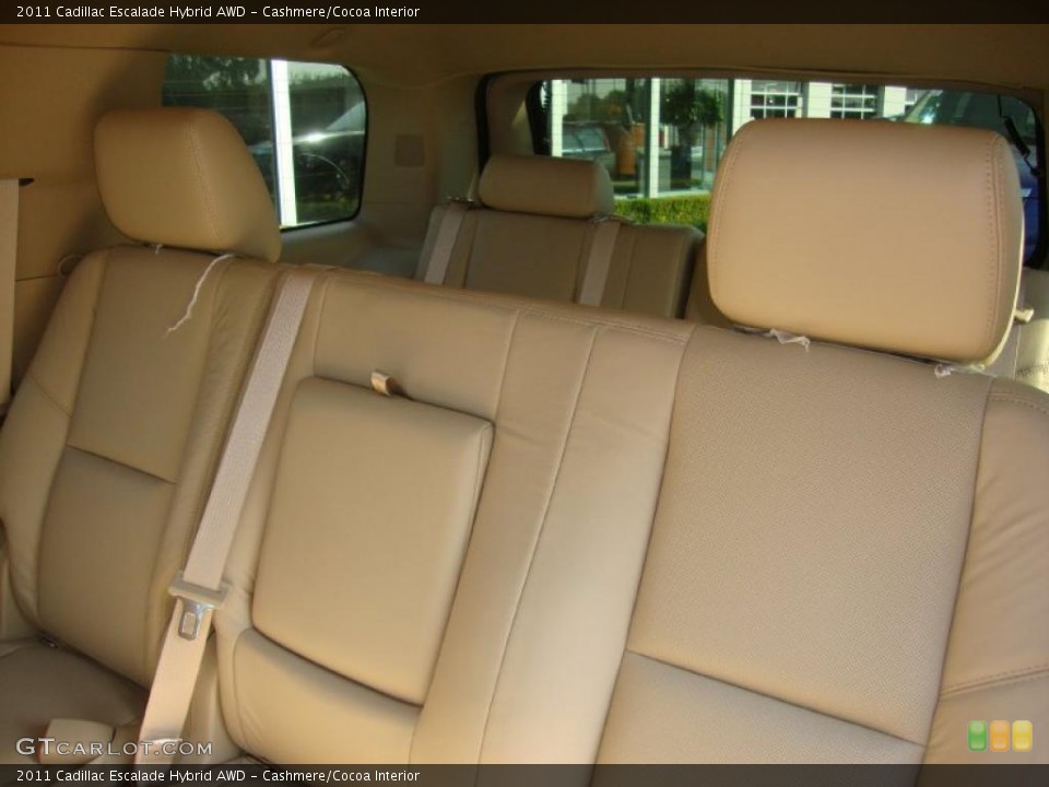 Cashmere/Cocoa Interior Photo for the 2011 Cadillac Escalade Hybrid AWD #38059213