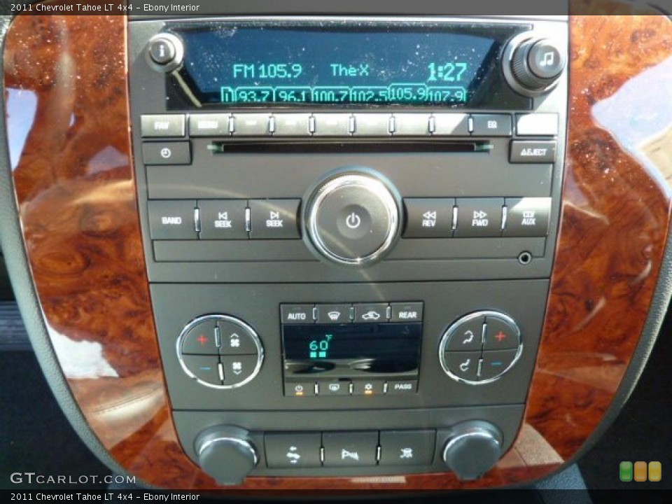 Ebony Interior Controls for the 2011 Chevrolet Tahoe LT 4x4 #38059273