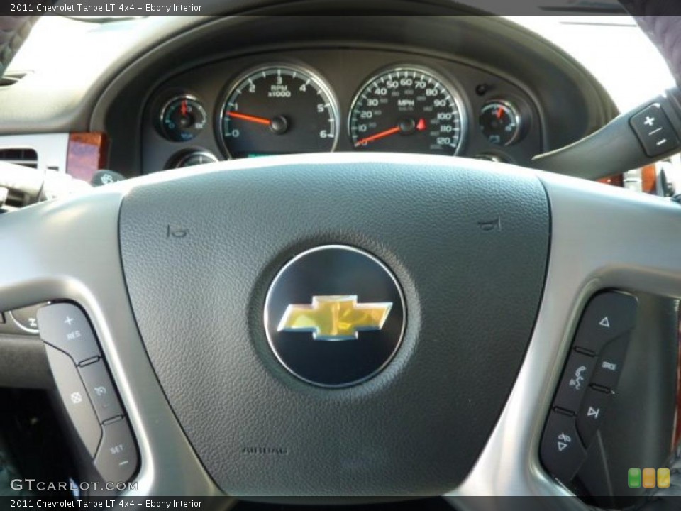 Ebony Interior Controls for the 2011 Chevrolet Tahoe LT 4x4 #38059285