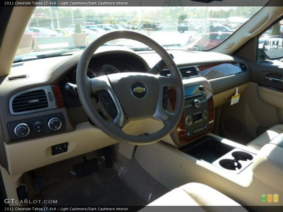 Light Cashmere/Dark Cashmere Interior Photo for the 2011 Chevrolet Tahoe LT 4x4 #38059802