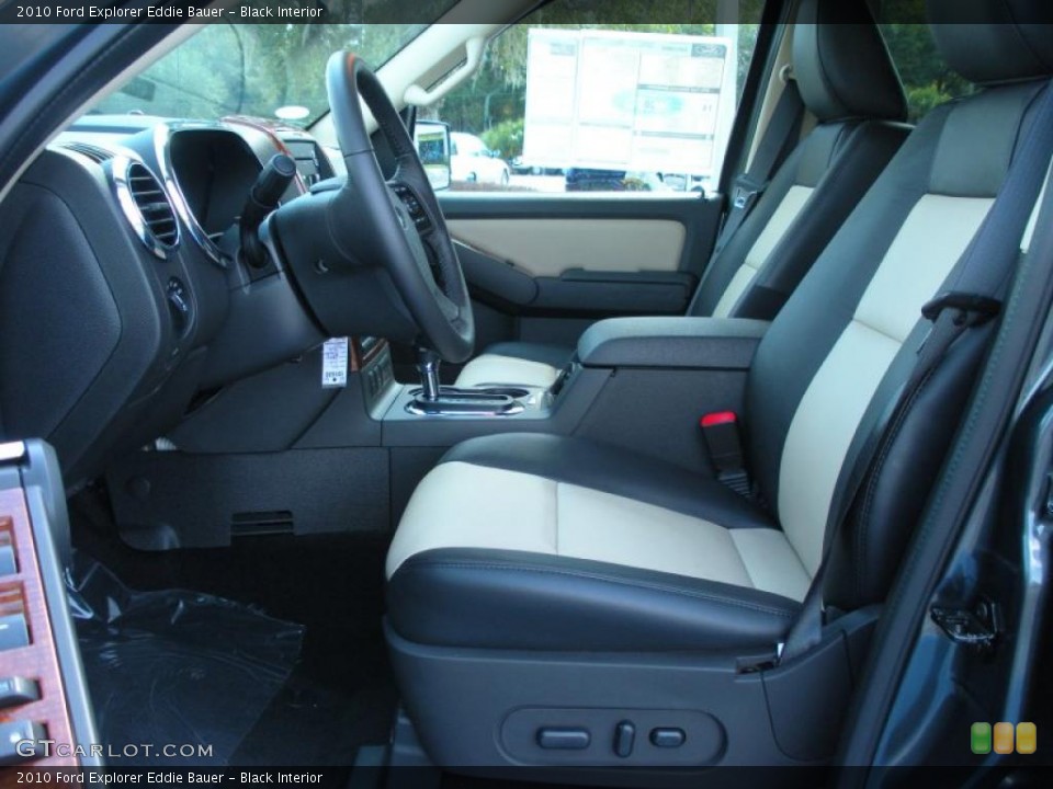 Black Interior Photo for the 2010 Ford Explorer Eddie Bauer #38060726