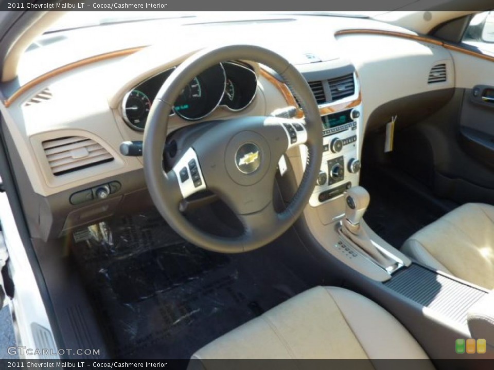 Cocoa/Cashmere Interior Photo for the 2011 Chevrolet Malibu LT #38060939