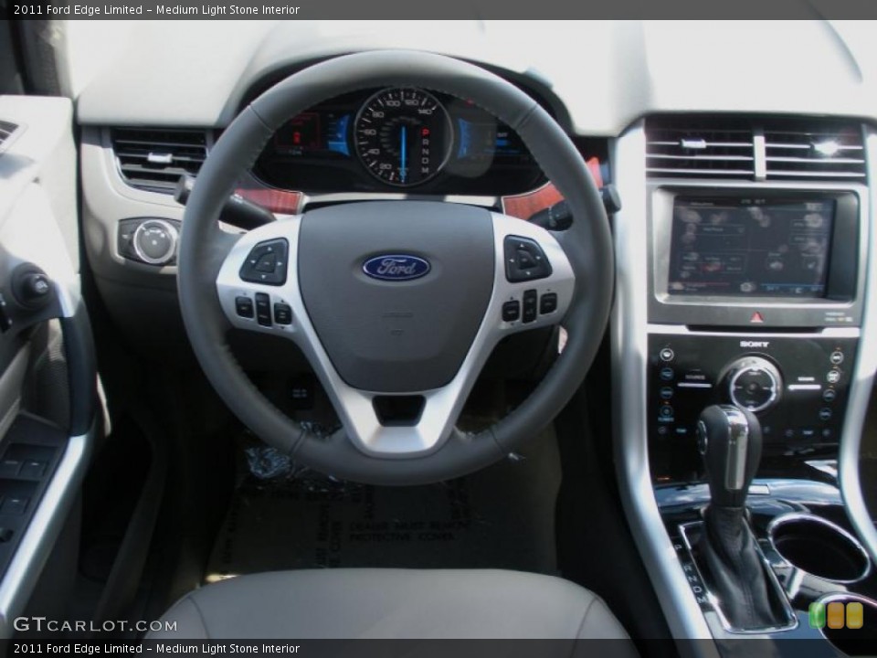Medium Light Stone Interior Dashboard for the 2011 Ford Edge Limited #38061231
