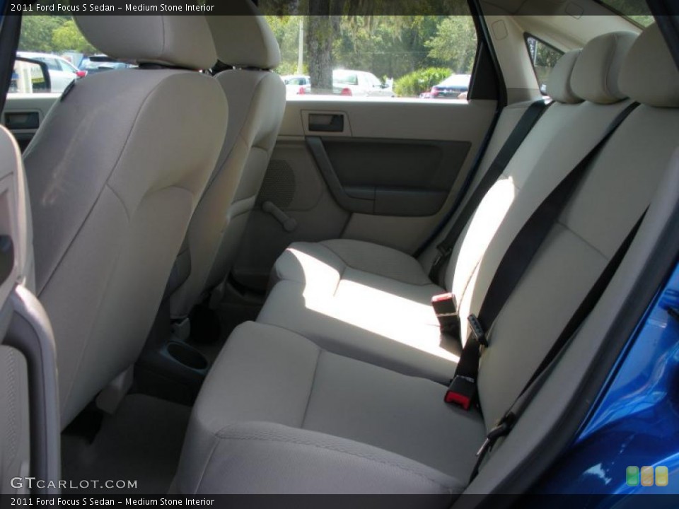 Medium Stone Interior Photo for the 2011 Ford Focus S Sedan #38061444