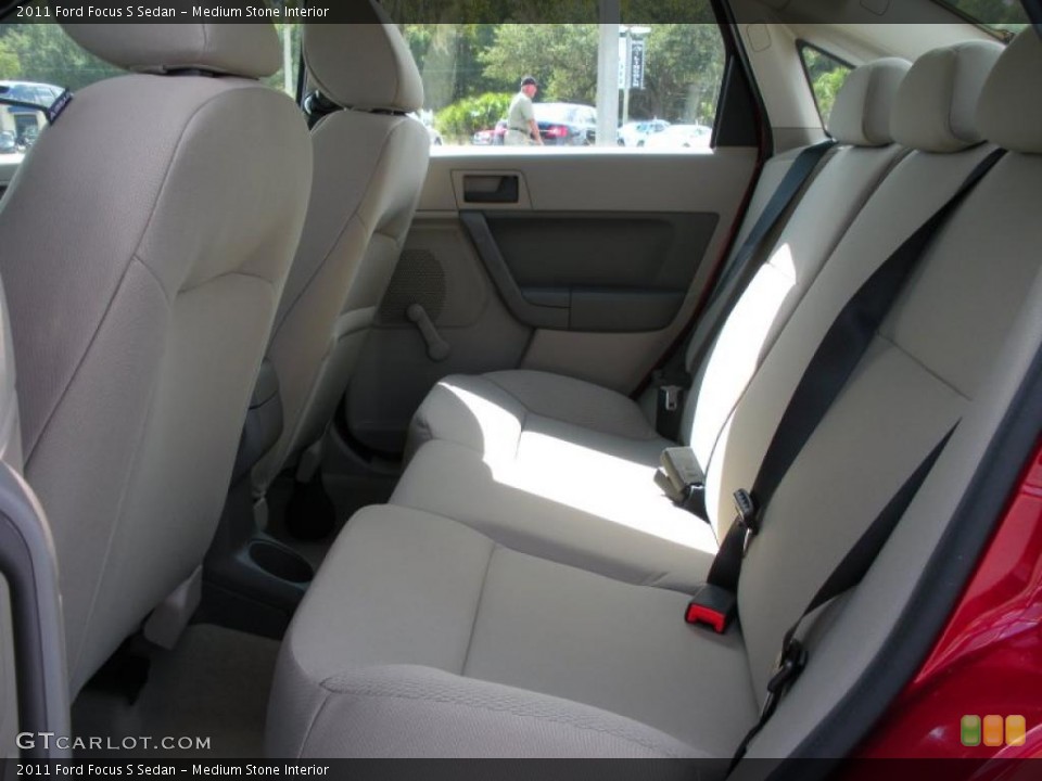 Medium Stone Interior Photo for the 2011 Ford Focus S Sedan #38061656