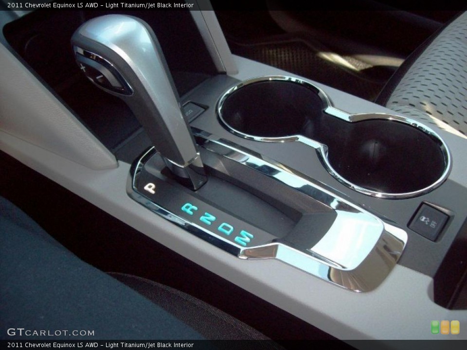 Light Titanium/Jet Black Interior Transmission for the 2011 Chevrolet Equinox LS AWD #38064191