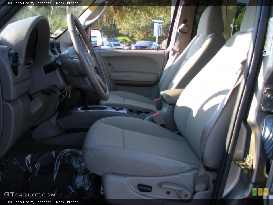 Khaki Interior Photo for the 2006 Jeep Liberty Renegade #38064480
