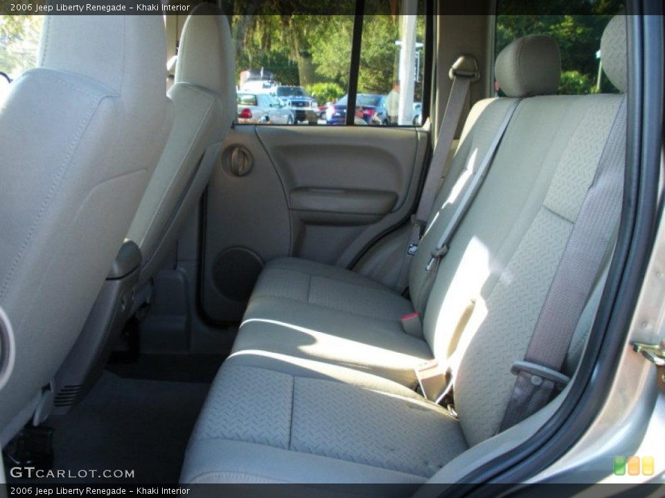 Khaki Interior Photo for the 2006 Jeep Liberty Renegade #38064512