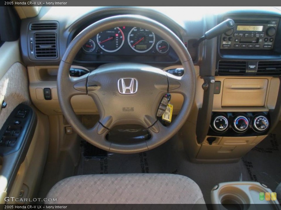 Ivory Interior Steering Wheel for the 2005 Honda CR-V LX #38065392