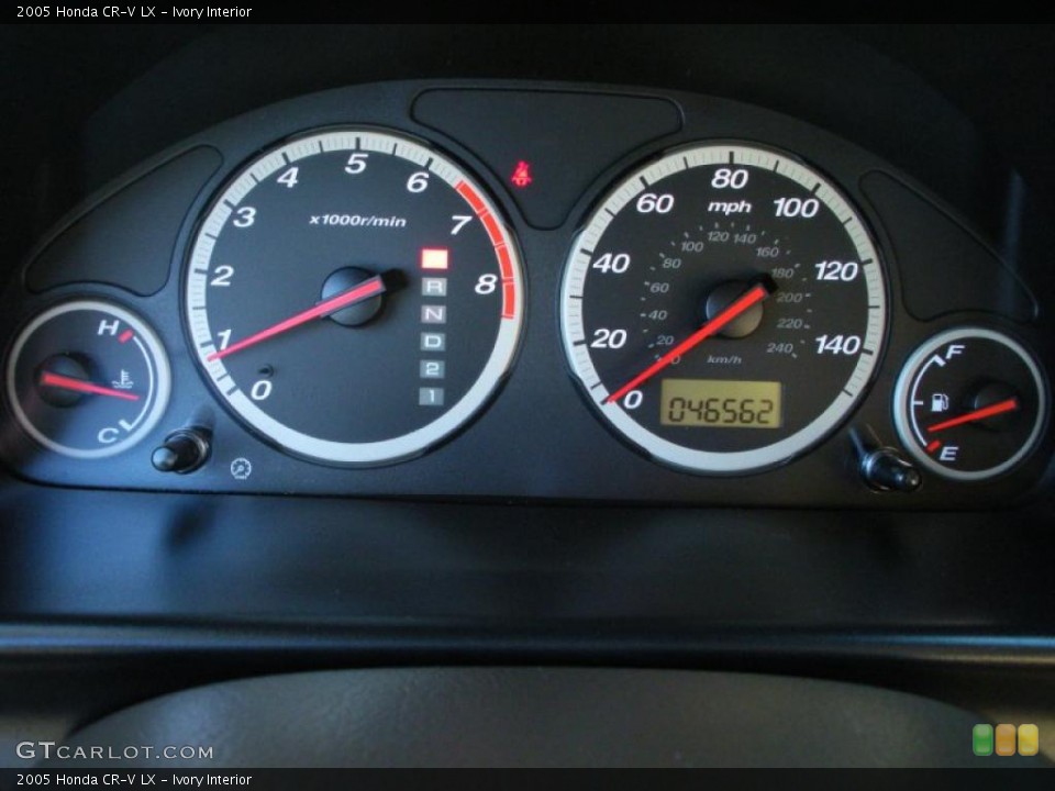 Ivory Interior Gauges for the 2005 Honda CR-V LX #38065408