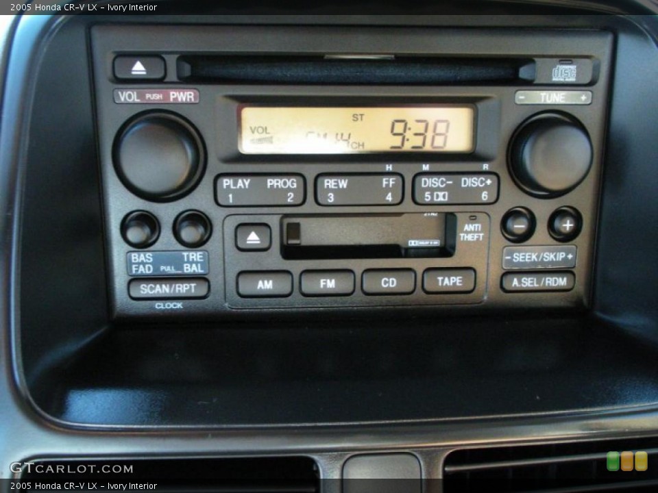 Ivory Interior Controls for the 2005 Honda CR-V LX #38065432