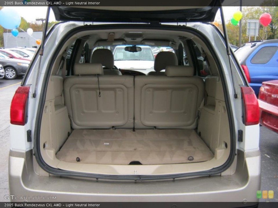 Light Neutral Interior Trunk for the 2005 Buick Rendezvous CXL AWD #38067312
