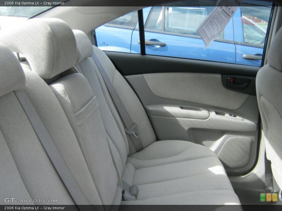Gray Interior Photo for the 2006 Kia Optima LX #38067839