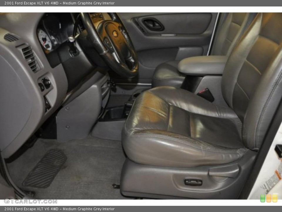 Medium Graphite Grey Interior Photo for the 2001 Ford Escape XLT V6 4WD #38067955
