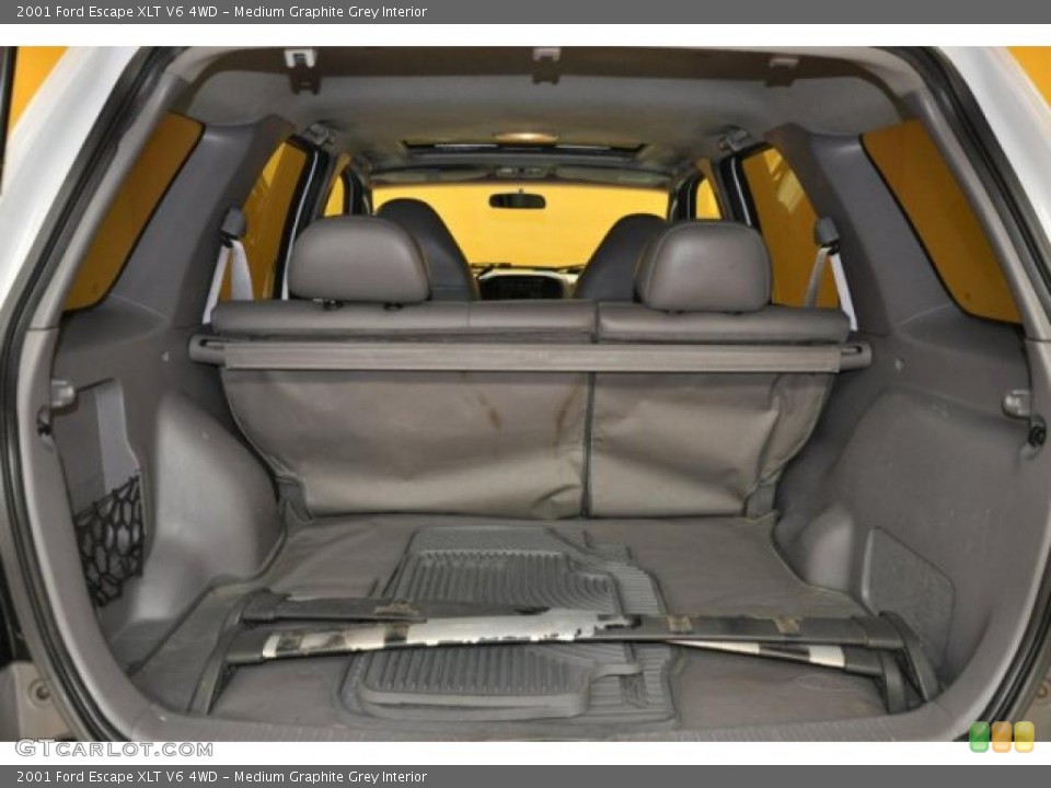 Medium Graphite Grey Interior Trunk for the 2001 Ford Escape XLT V6 4WD #38067987