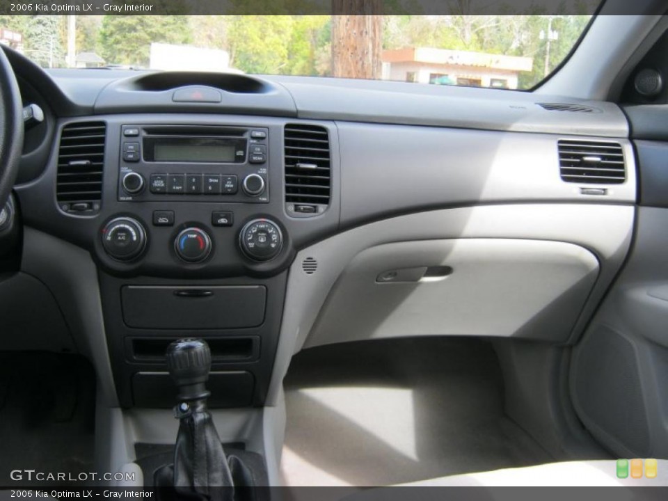 Gray Interior Dashboard for the 2006 Kia Optima LX #38068019