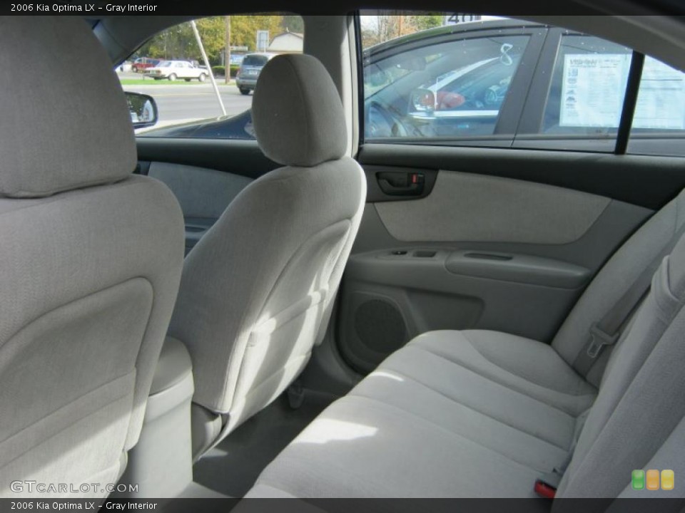 Gray Interior Photo for the 2006 Kia Optima LX #38068035