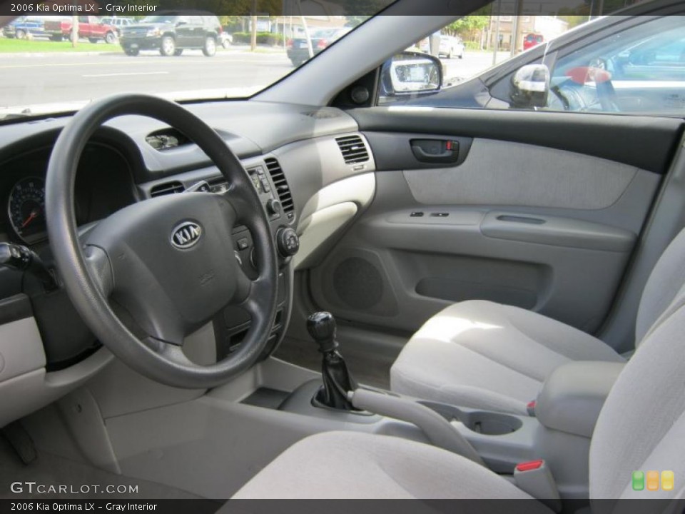 Gray Interior Photo for the 2006 Kia Optima LX #38068043