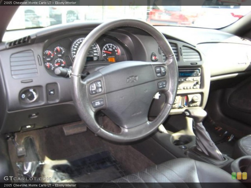 Ebony Interior Dashboard for the 2005 Chevrolet Monte Carlo LT #38068605