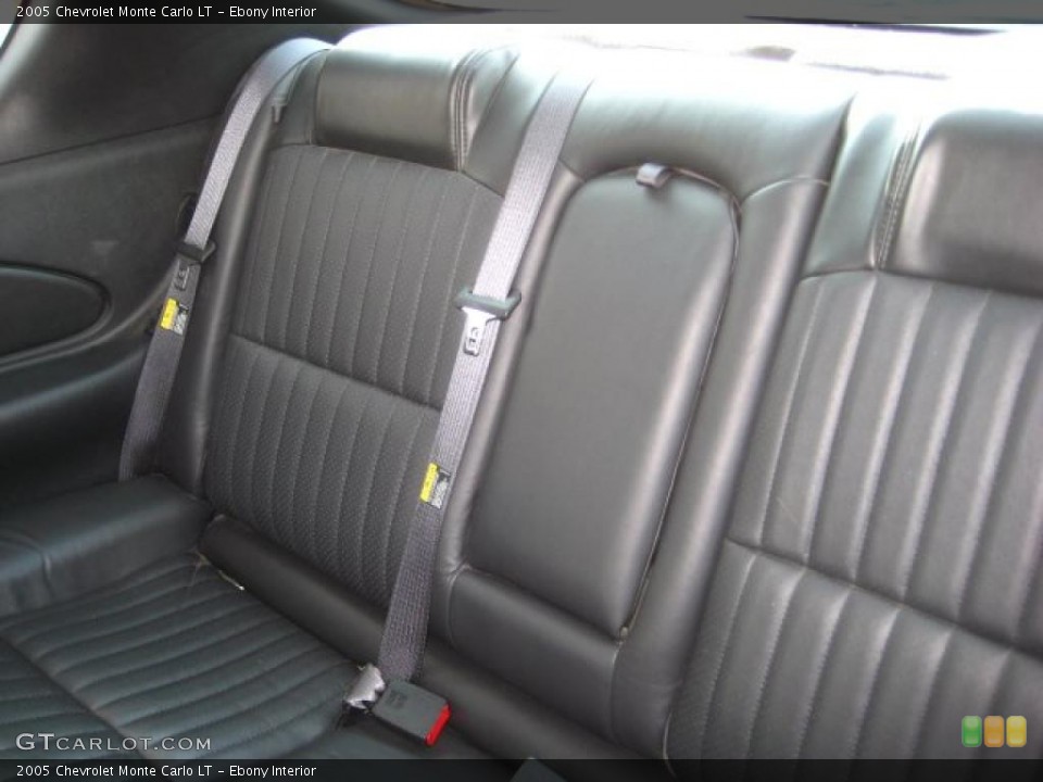 Ebony Interior Photo for the 2005 Chevrolet Monte Carlo LT #38068633