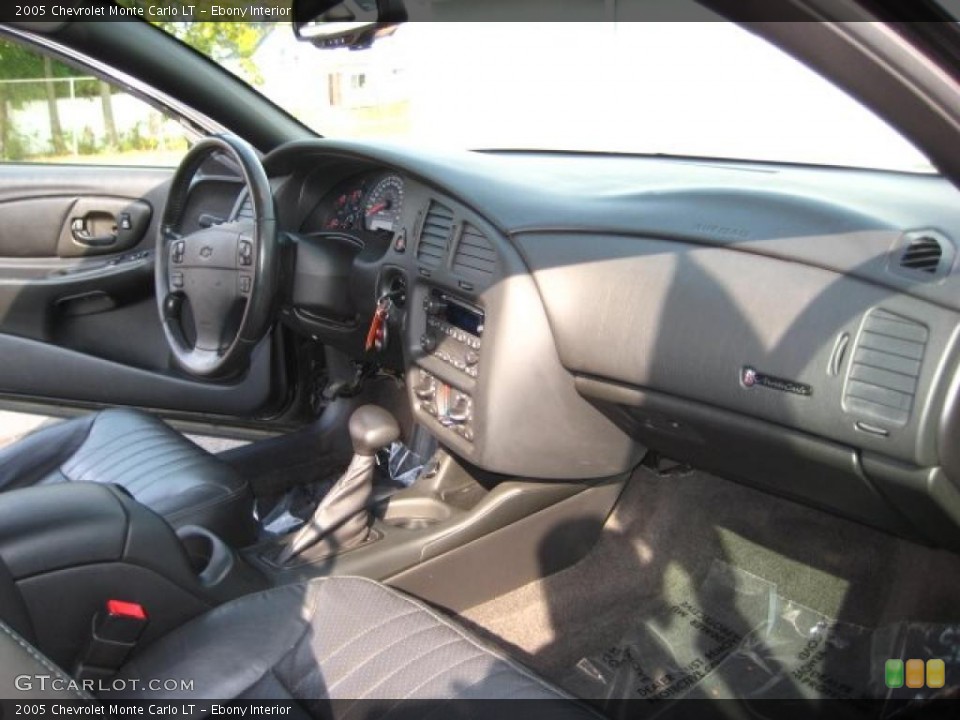 Ebony Interior Photo for the 2005 Chevrolet Monte Carlo LT #38068653