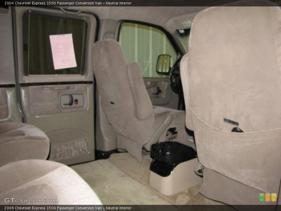 Neutral Interior Photo for the 2004 Chevrolet Express 1500 Passenger Conversion Van #38071245