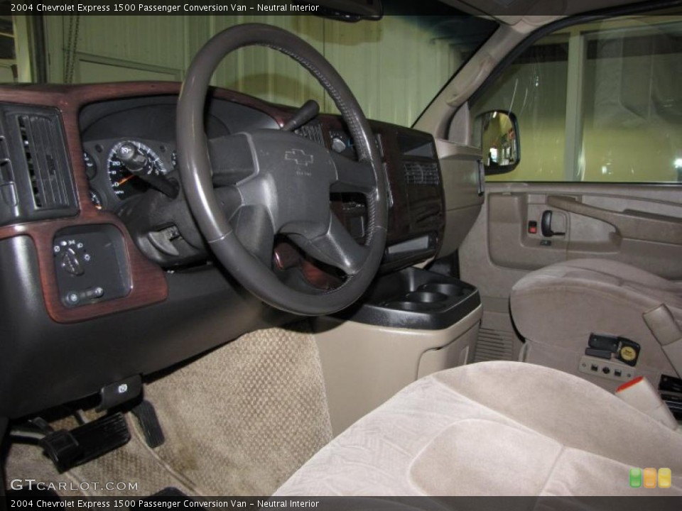 Neutral Interior Photo for the 2004 Chevrolet Express 1500 Passenger Conversion Van #38071397
