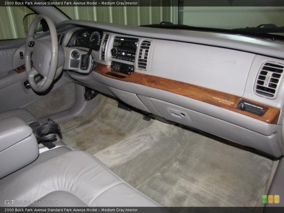 Medium Gray Interior Dashboard for the 2000 Buick Park Avenue  #38071593