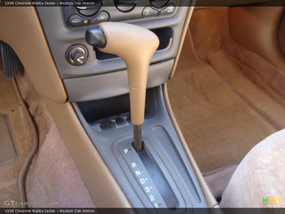 Medium Oak Interior Transmission for the 1998 Chevrolet Malibu Sedan #38074178
