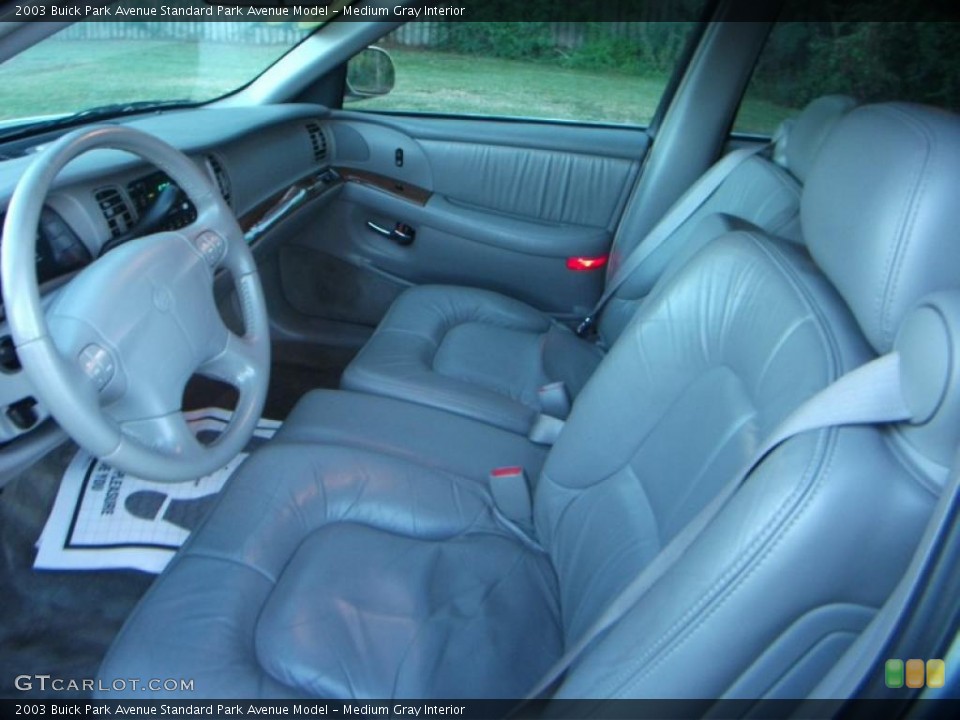 Medium Gray 2003 Buick Park Avenue Interiors