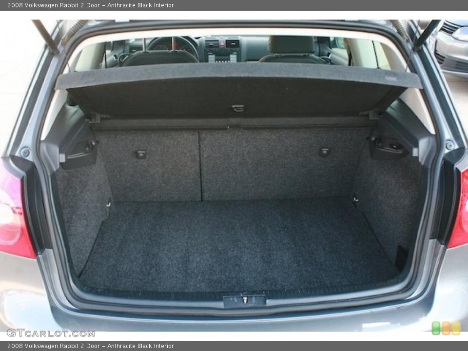 Anthracite Black Interior Trunk for the 2008 Volkswagen Rabbit 2 Door #38078307
