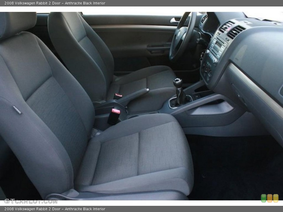 Anthracite Black Interior Photo for the 2008 Volkswagen Rabbit 2 Door #38078335