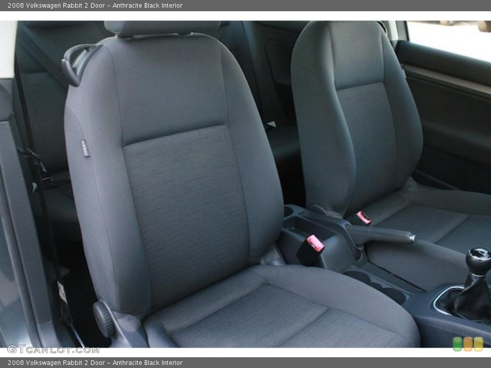 Anthracite Black Interior Photo for the 2008 Volkswagen Rabbit 2 Door #38078375