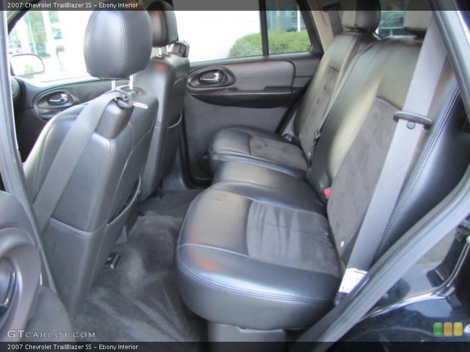Ebony Interior Photo for the 2007 Chevrolet TrailBlazer SS #38080299