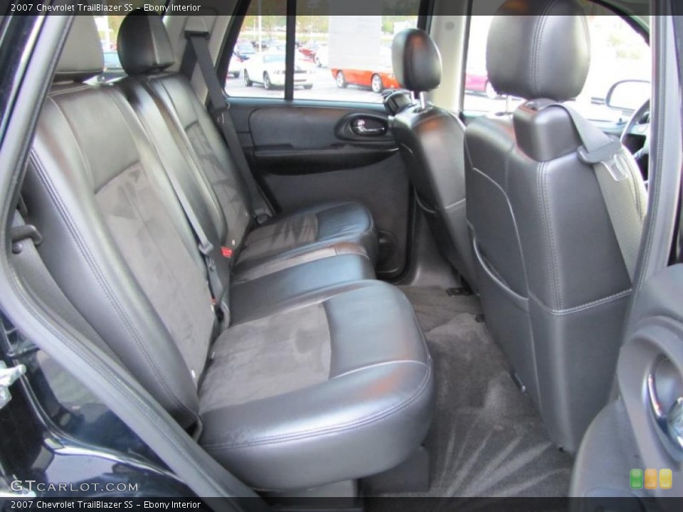 Ebony Interior Photo for the 2007 Chevrolet TrailBlazer SS #38080367