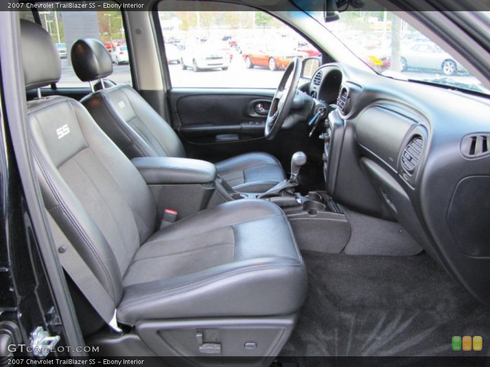 Ebony Interior Photo for the 2007 Chevrolet TrailBlazer SS #38080399