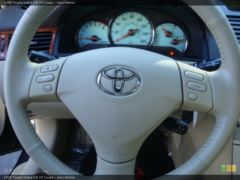 Ivory Interior Steering Wheel for the 2006 Toyota Solara SLE V6 Coupe #38080483