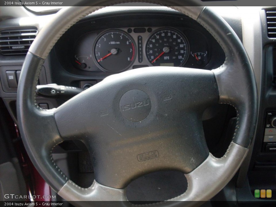 Gray Interior Steering Wheel for the 2004 Isuzu Axiom S #38080639