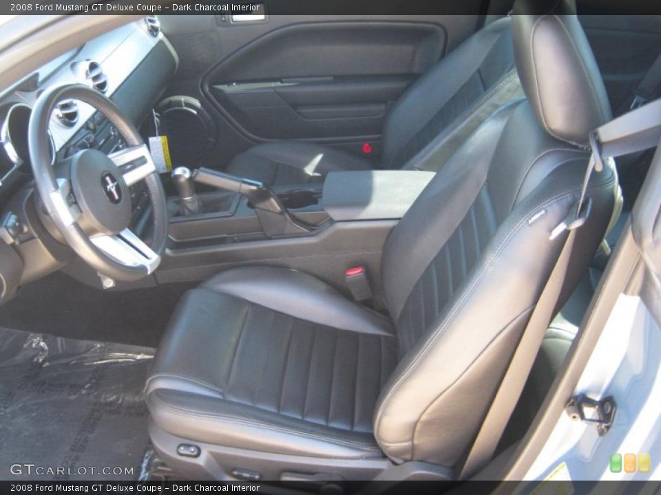 Dark Charcoal Interior Photo for the 2008 Ford Mustang GT Deluxe Coupe #38082167