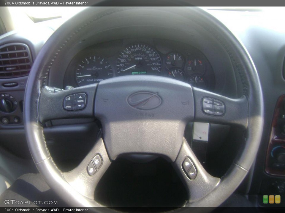 Pewter Interior Steering Wheel for the 2004 Oldsmobile Bravada AWD #38084805