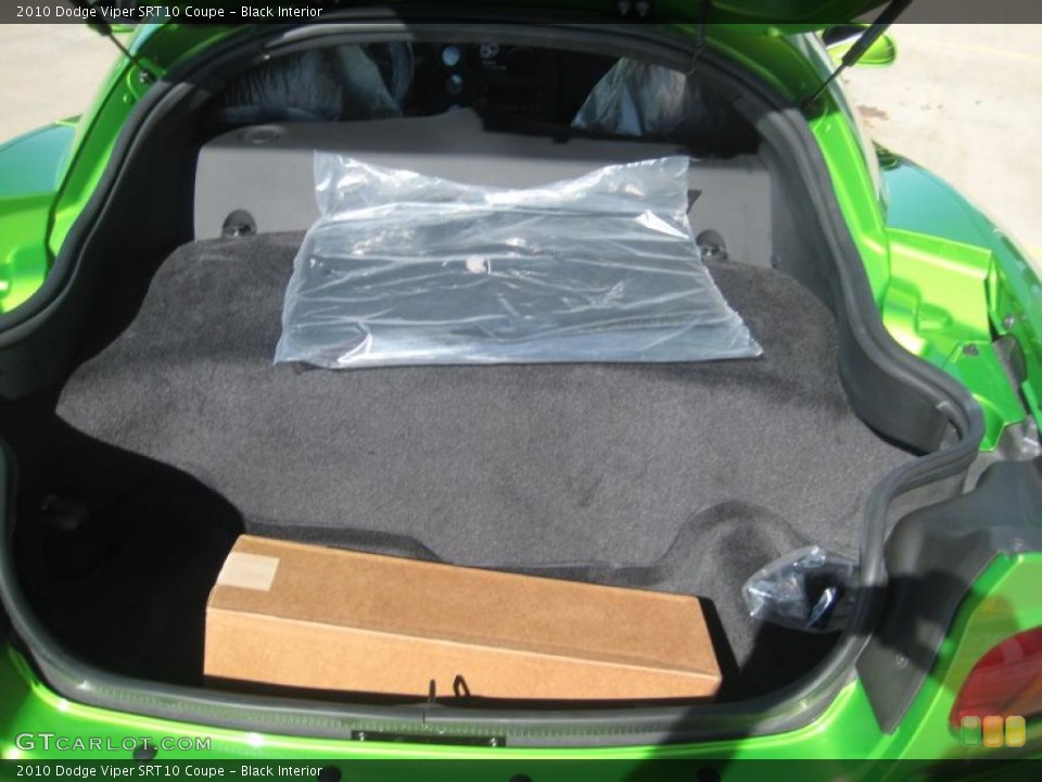 Black Interior Trunk for the 2010 Dodge Viper SRT10 Coupe #38085343