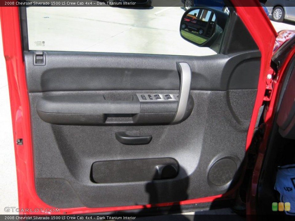 Dark Titanium Interior Photo for the 2008 Chevrolet Silverado 1500 LS Crew Cab 4x4 #38085791
