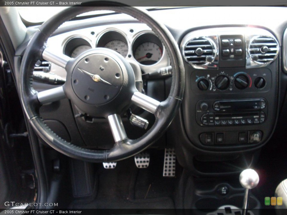 Black Interior Dashboard for the 2005 Chrysler PT Cruiser GT #38085839