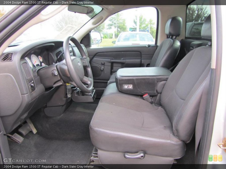 Dark Slate Gray Interior Photo for the 2004 Dodge Ram 1500 ST Regular Cab #38085987