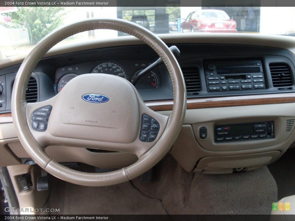 Medium Parchment Interior Dashboard for the 2004 Ford Crown Victoria LX #38086547