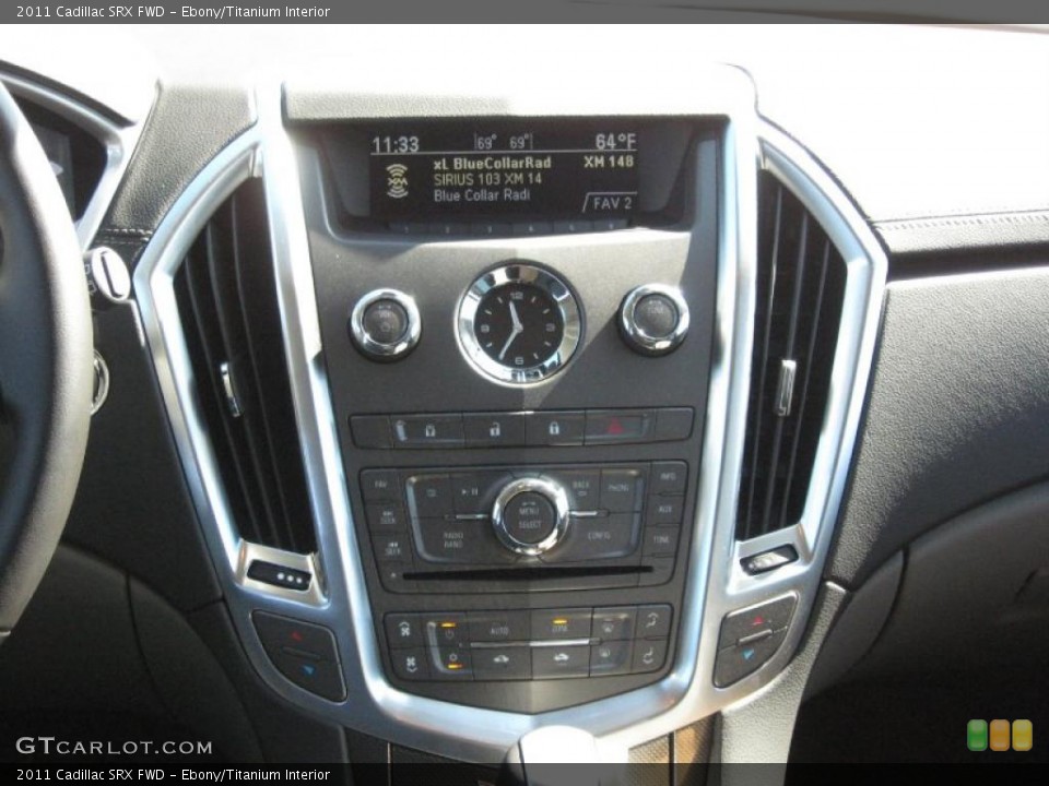 Ebony/Titanium Interior Controls for the 2011 Cadillac SRX FWD #38087239