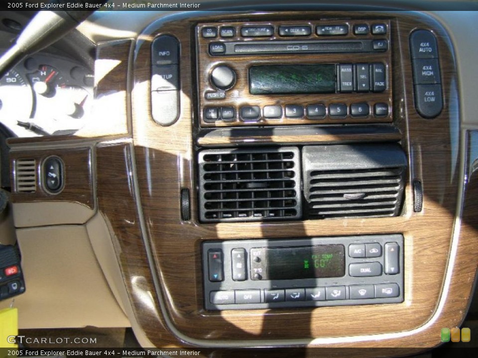 Medium Parchment Interior Controls for the 2005 Ford Explorer Eddie Bauer 4x4 #38089423